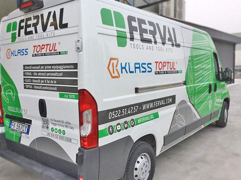 decorazione veicolo ferval reggio emilia
