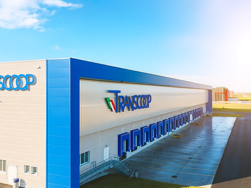 Transcoop - Insegne luminosa a lettere scatolate di grande formato