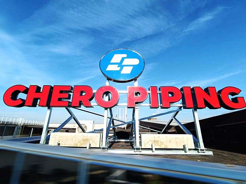 insegna luminosa scatolare chero piping piacenza