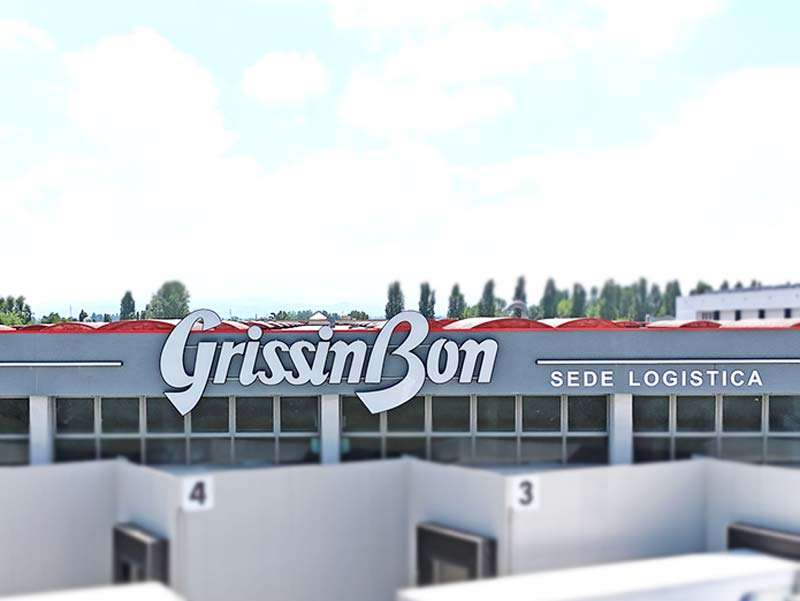 insegna pubblicitaria luminosa grissin bon campegine reggio emilia