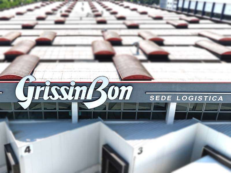 insegna pubblicitaria luminosa grissin bon campegine reggio emilia
