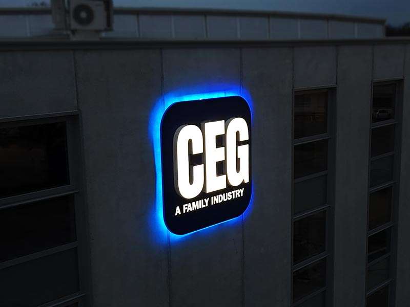 insegna scatolare ceg srl correggio