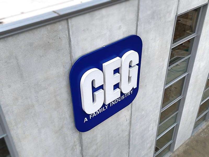 insegna scatolare ceg srl correggio
