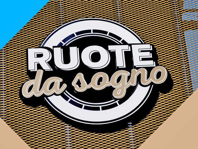 insegna scatolare ruote da sogno reggio emilia