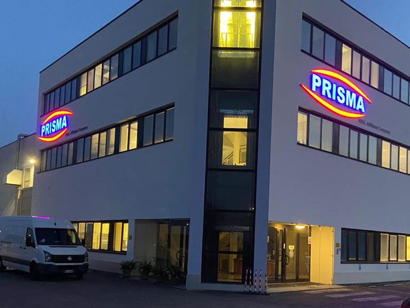 insegne luminose scatolari a led prisma spa parrma