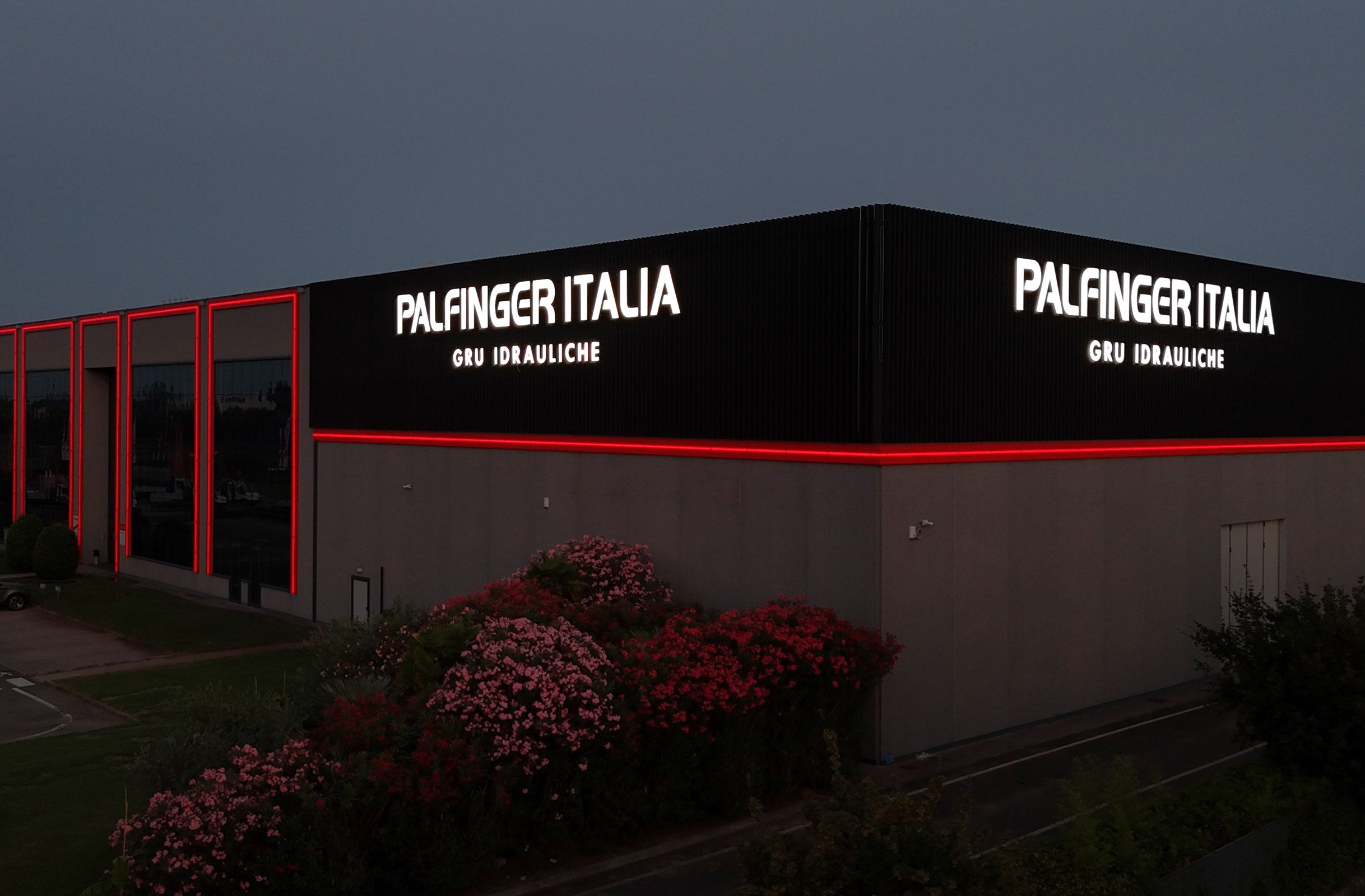 restyling aziendale sede ferrari palfinger reggio emilia