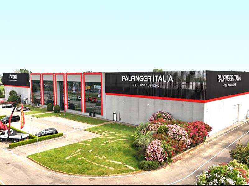 restyling sede aziendale ferrari palfinger spa reggio emilia