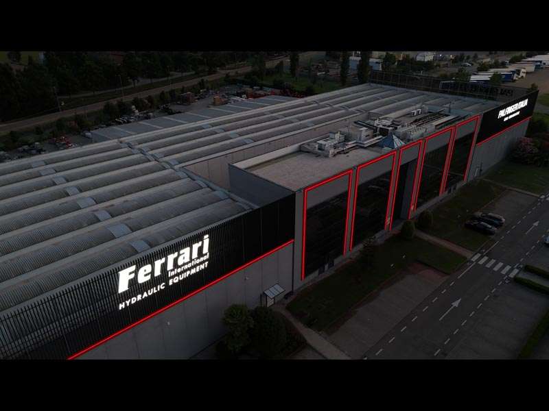 restyling sede aziendale ferrari palfinger spa reggio emilia