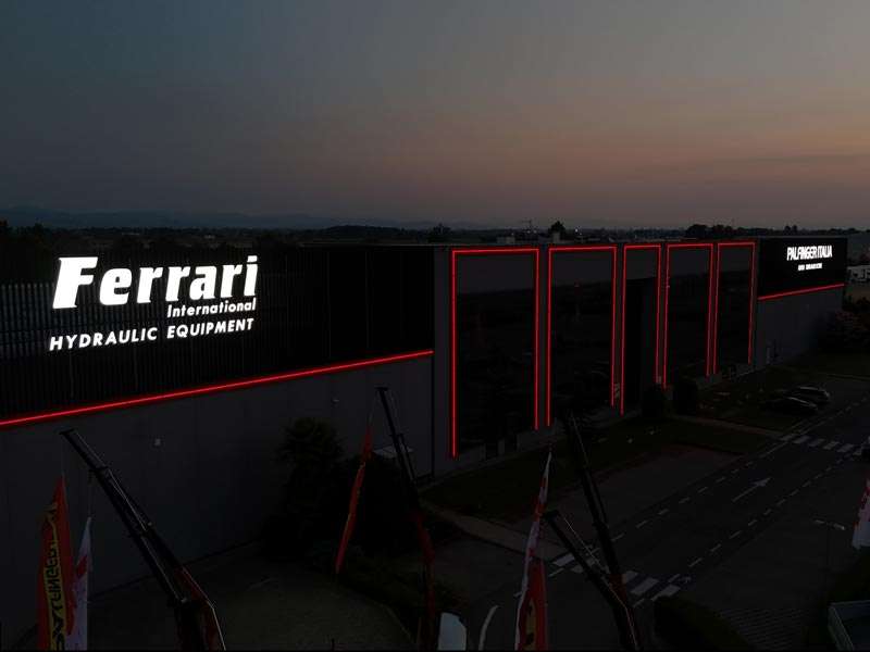 restyling sede aziendale ferrari palfinger spa reggio emilia