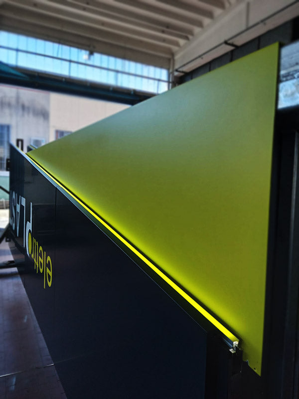 totem luminoso a led elettroplast belluno