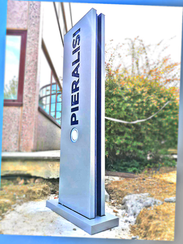 totem luminoso aziendale pieralisi spa jesi