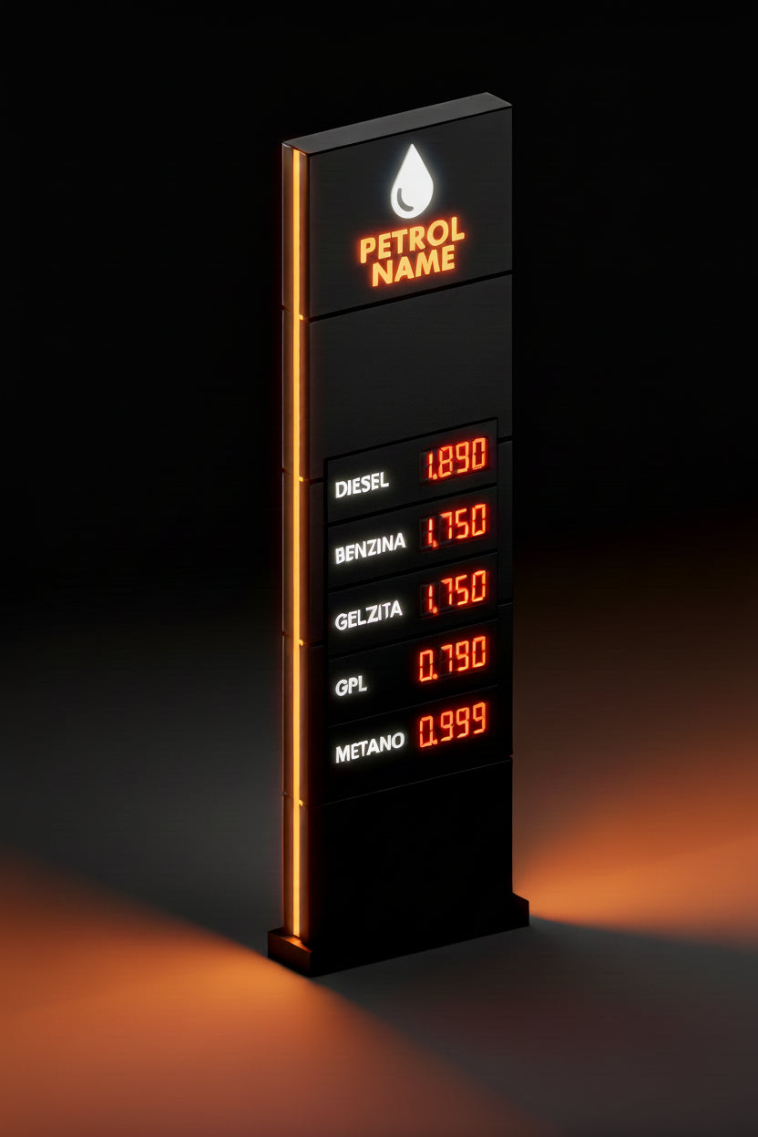 Totem prezzi carburante