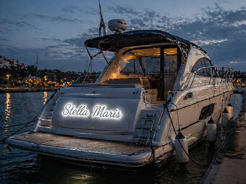 Insegna per nautica - Stella Maris