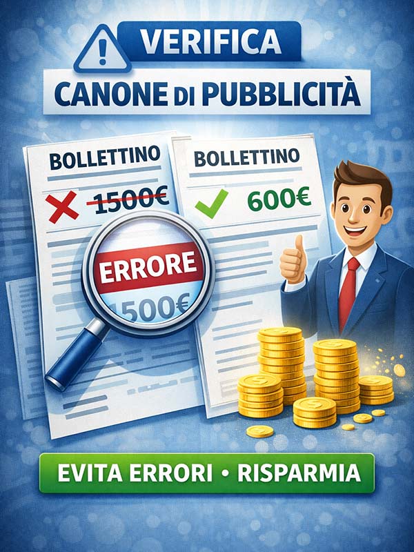 Consulenza Canone pubblicità