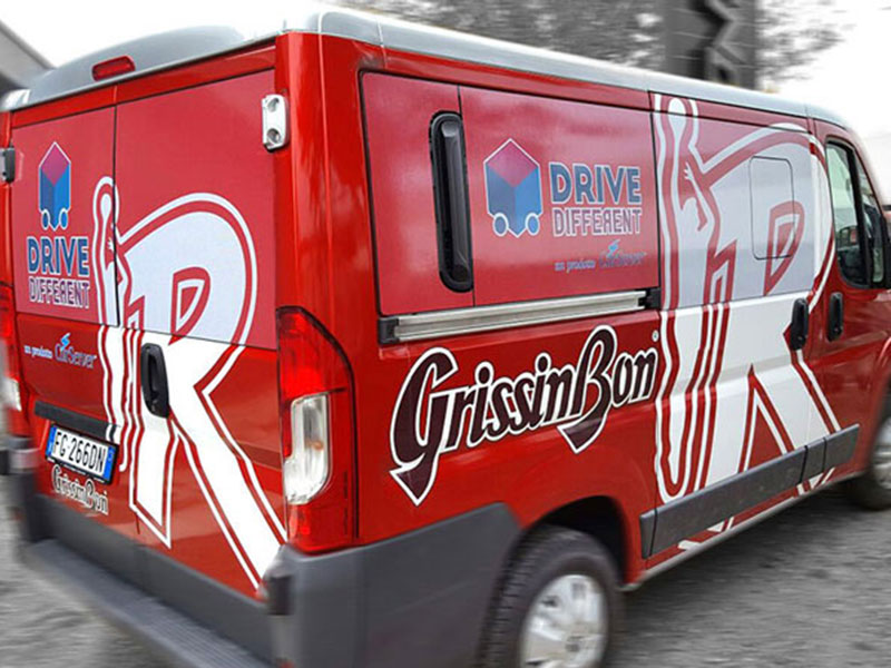 decorazione automezzi  pallacanestro reggiana reggio emilia