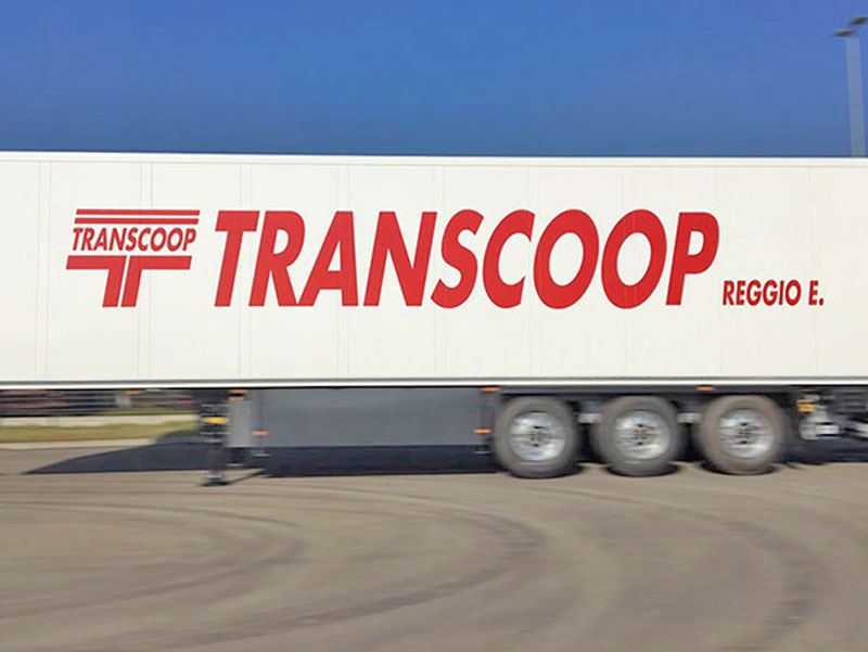 decorazione automezzi transcoop reggio emilia