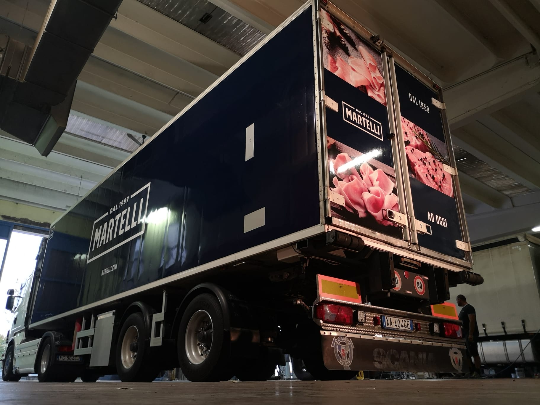 decorazione flotta aziendale martelli fratelli mantova