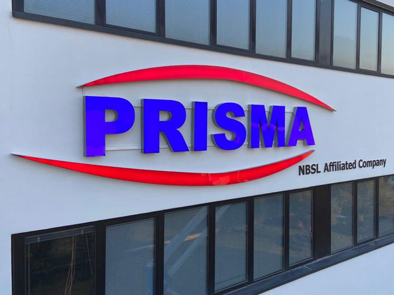 Prisma - Insegne luminose aziendali a led e lettere scatolate