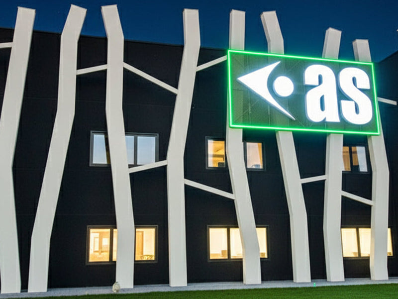 insegna luminosa aston seals carpi