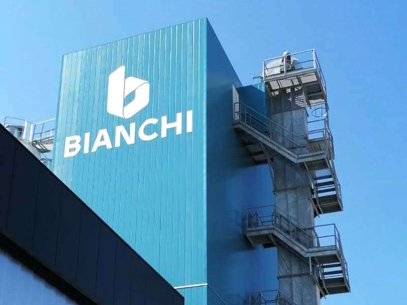 insegna luminosa aziendale alluminio bianchi casseforme parma