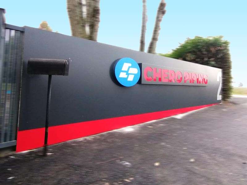 insegna luminosa chero piping piacenza