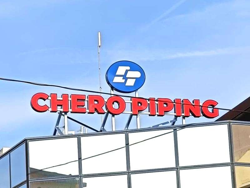 insegna luminosa scatolare chero piping piacenza