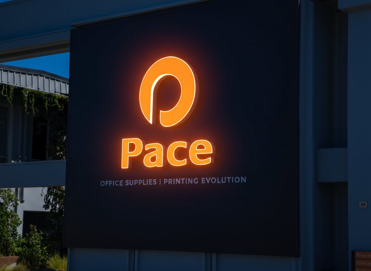 insegna luminosa scatolare pace spa reggio emilia