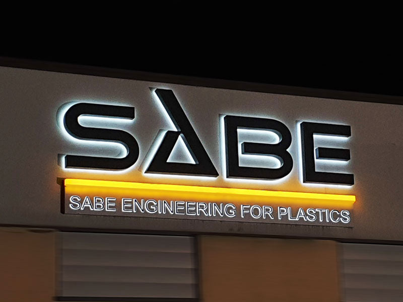 Sabe - Insegna retroilluminata