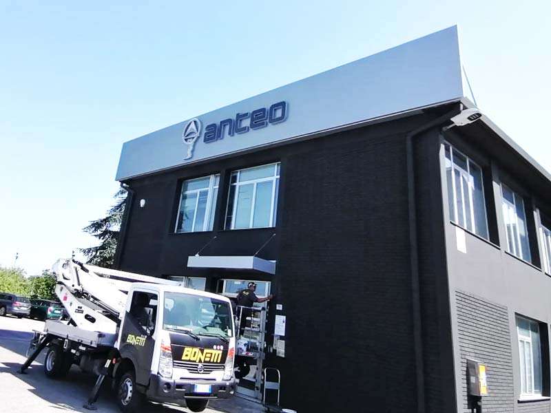 restyiling fabbricato aziendale anteo srl bologna