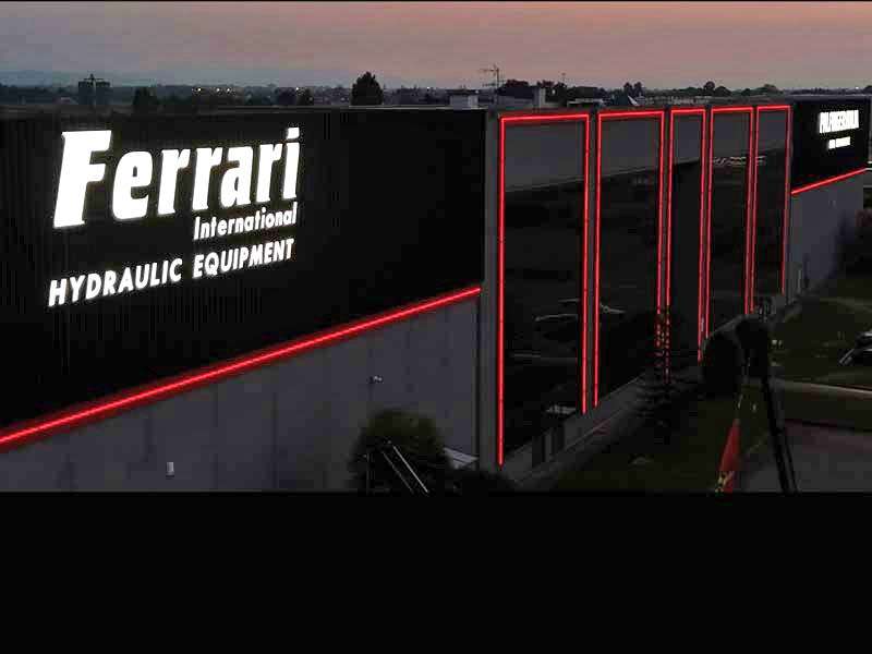 restyling sede aziendale ferrari palfinger spa reggio emilia