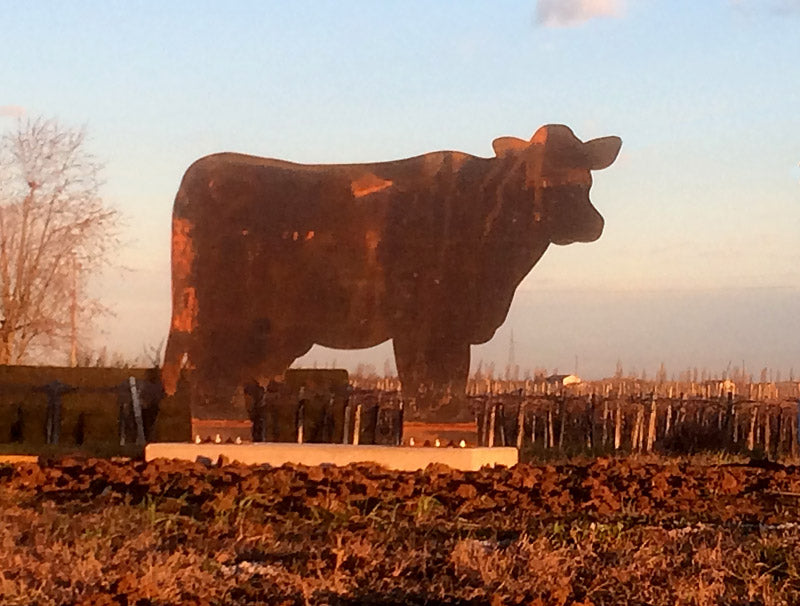 Cooperativa Cila - Sagome in acciaio corten tagliate al laser