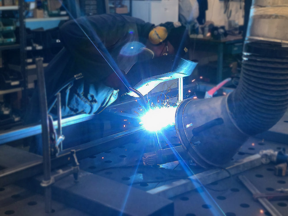 saldatura struttura portante in conformità con UNI EN 1090