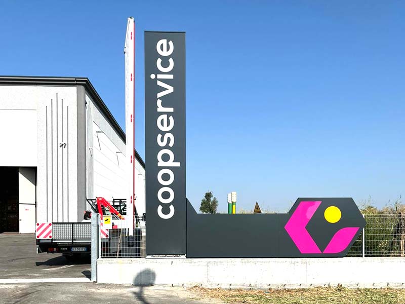Coopservice - Nuovo visual aziendale
