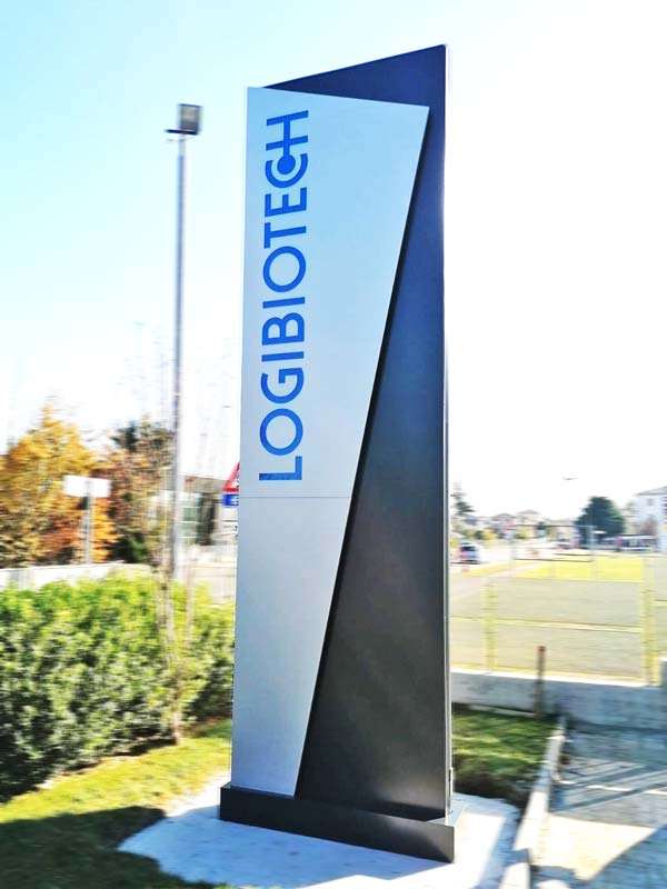 Logibiotech - Totem luminoso design