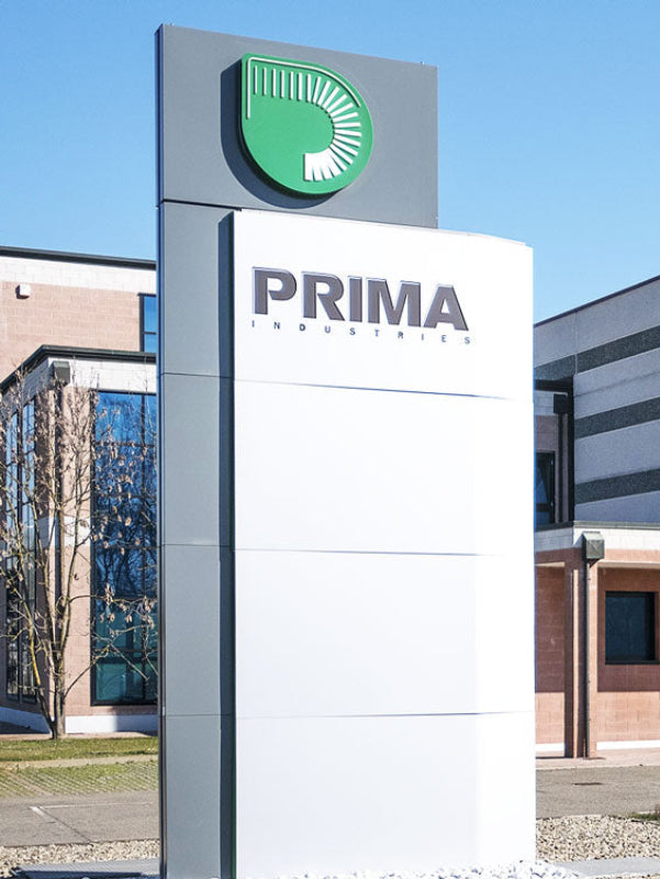 totem luminoso aziendale prima industries correggio