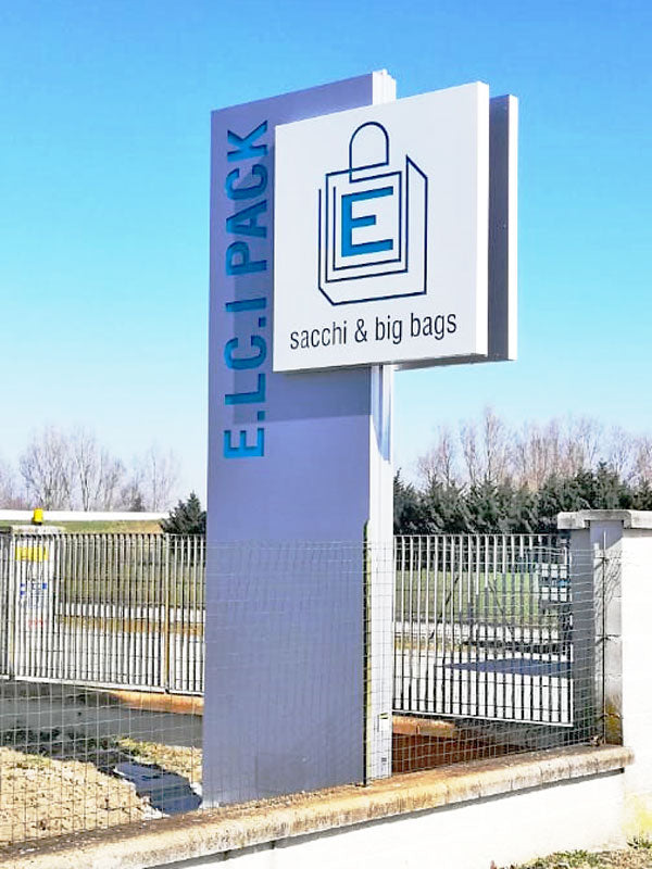 totem luminoso elcipack srl parma
