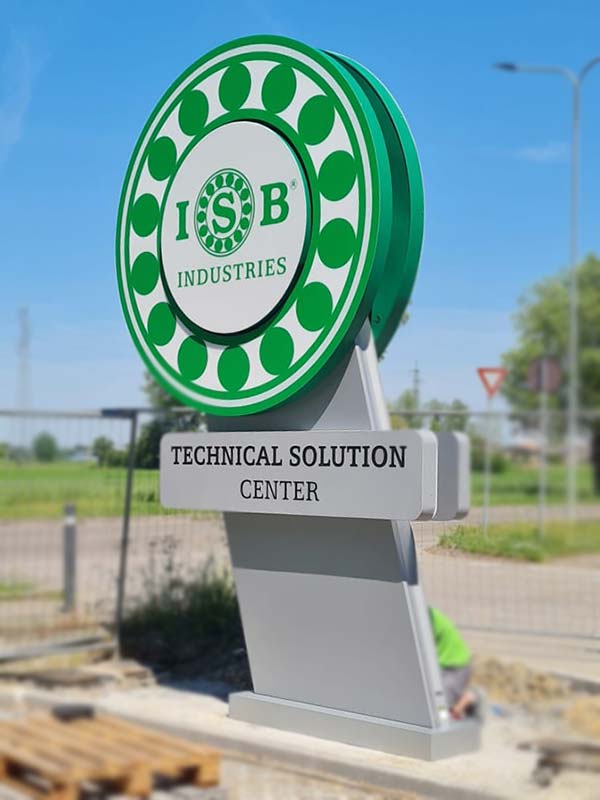 totem luminoso isb ital cuscinetti spa rubiera
