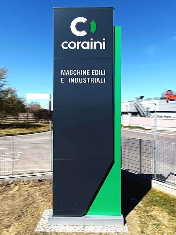totem luminoso kite coraini bologna