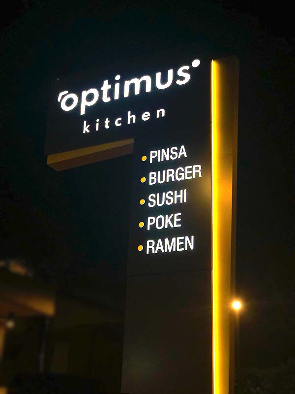 totem luminoso modulare optimus srl reggio emilia