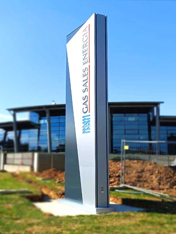 totem luminoso sail gas sales spa piacenza