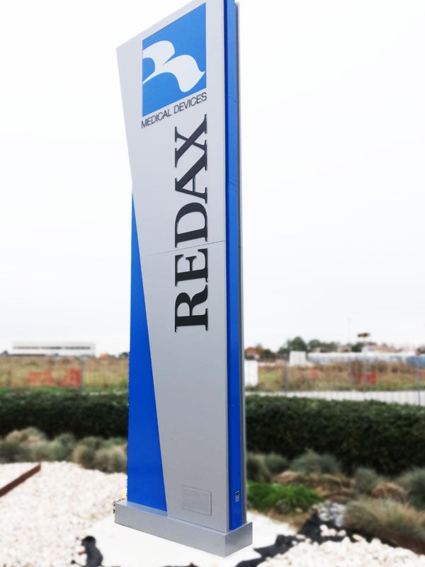 totem pubblicitario redax spa poggio rusco