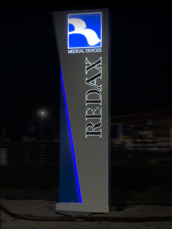 totem pubblicitario redax spa poggio rusco