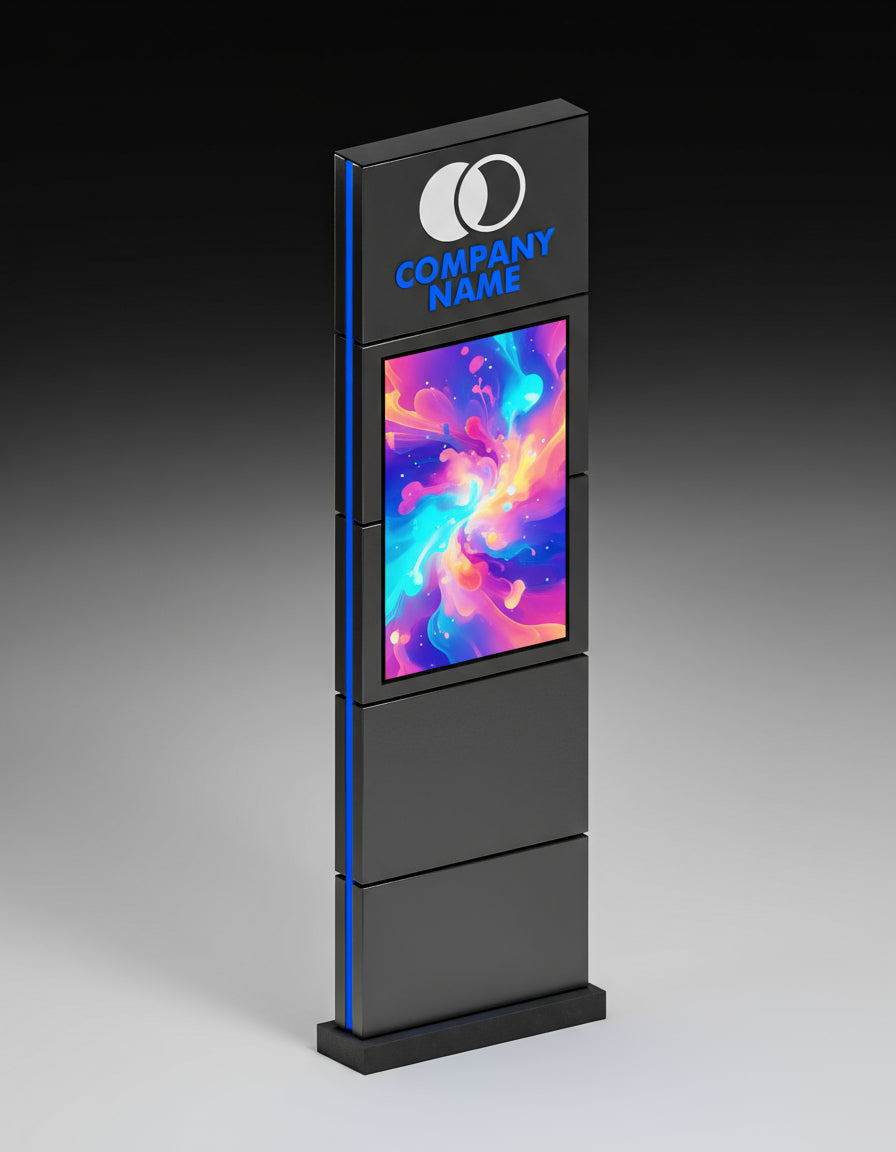 totem led wall giorno