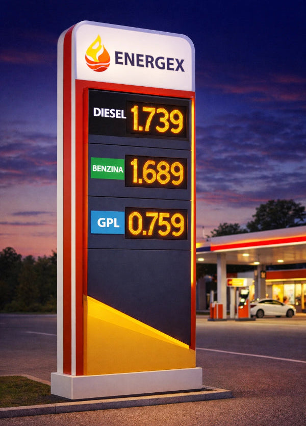 Totem per carburanti - Modello Kite