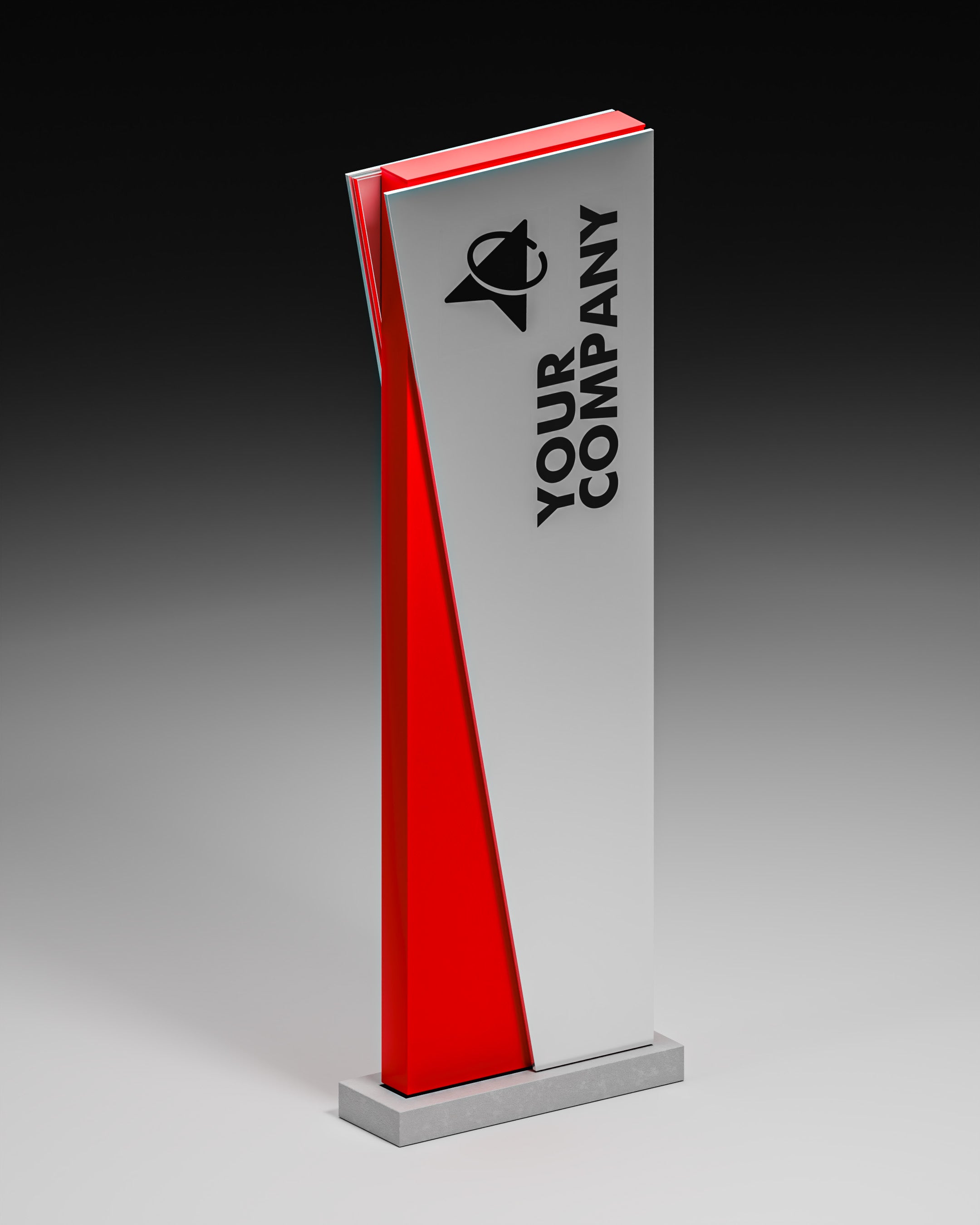 Totem modello Trapezoid